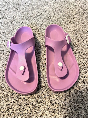 Birkenstock Gizeh EVA Sandals Purple